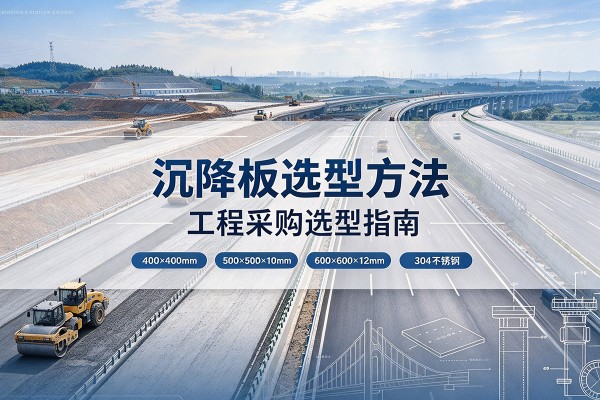 平凉沉降板选择方法