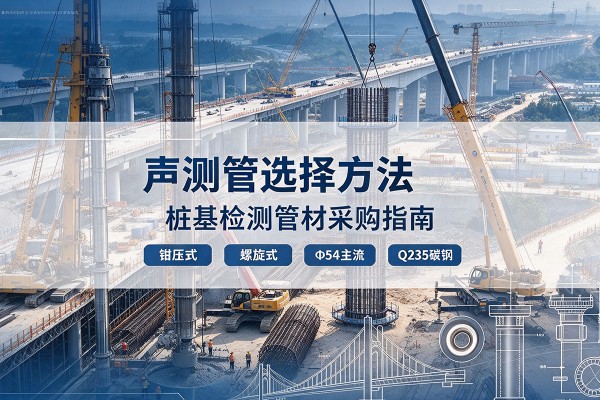 平凉声测管选型标准