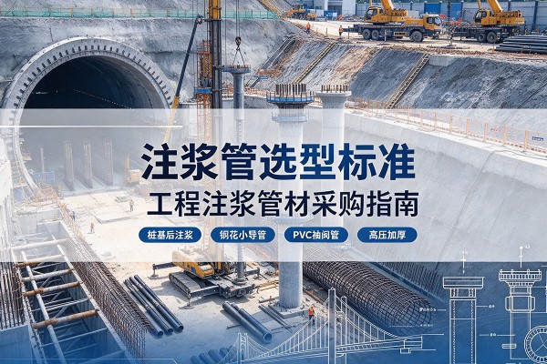 平凉注浆管选型标准