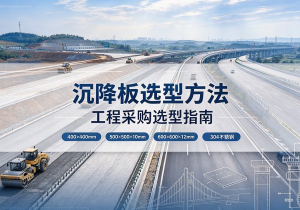 平凉沉降板选择方法