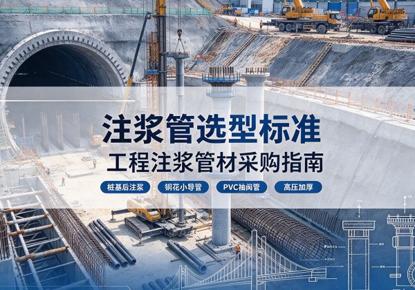 平凉注浆管选型标准